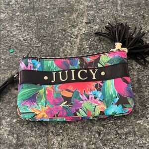 Juicy Couture Vibrant Floral Wristlet